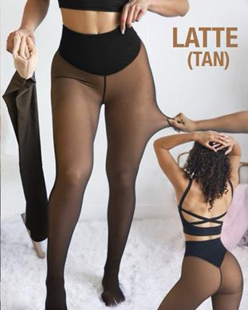 Viral One-Seam Sculpting Fleece Tights