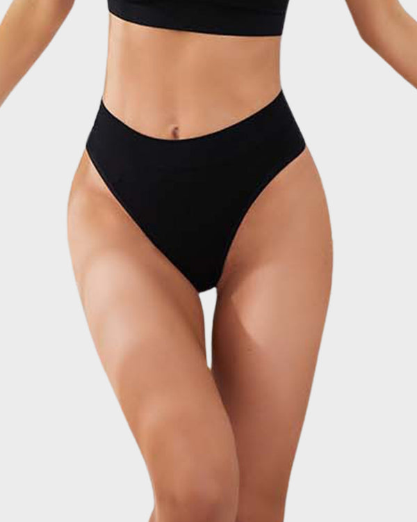 Ultra-Comfort Seamless Sport Thong Panties – 9 Pack