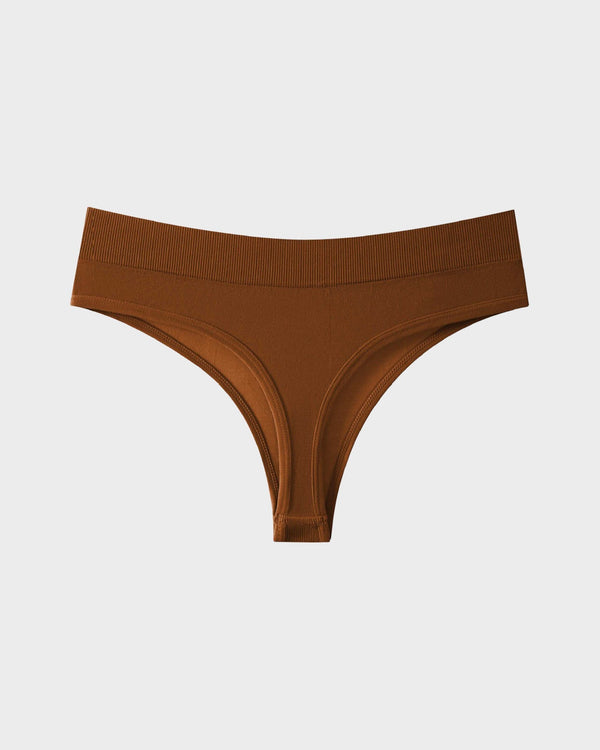 Ultra-Comfort Seamless Sport Thong Panties – 9 Pack