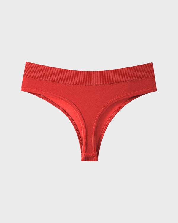 Ultra-Comfort Seamless Sport Thong Panties – 9 Pack