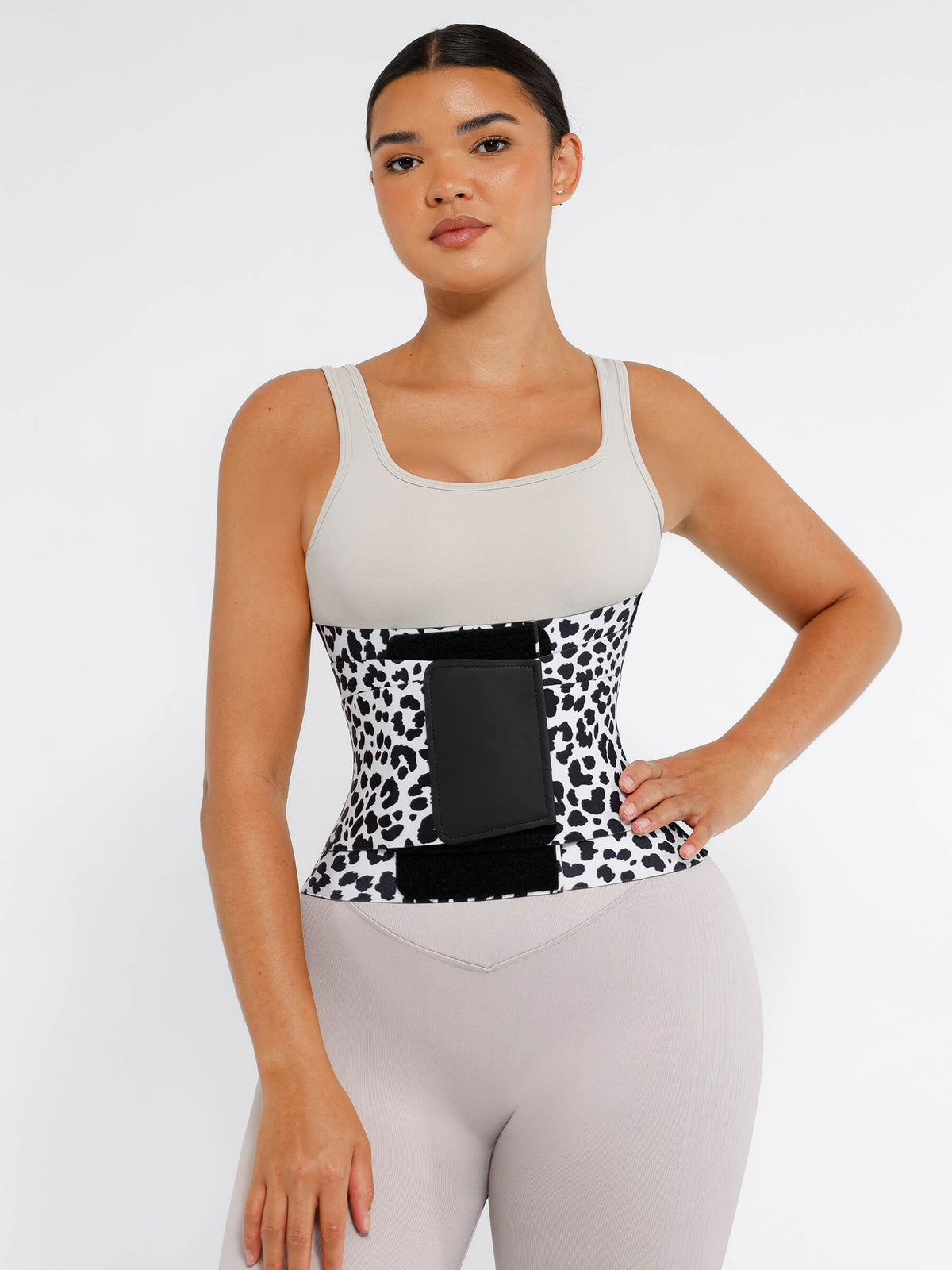 Triple-Wrap Tummy Control Waist Trainer Belt – Sculpt & Cinch with Secure Comfort