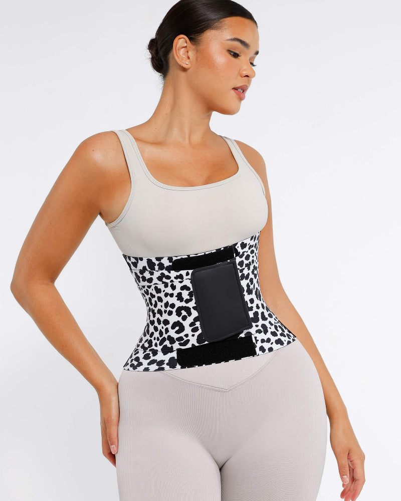 Triple-Wrap Tummy Control Waist Trainer Belt – Sculpt & Cinch with Secure Comfort