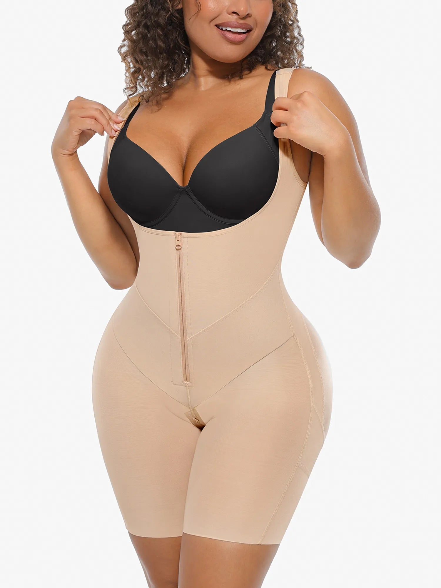 True Shape U-Shaped Tummy Control & Butt Lift Bodysuit Shaper