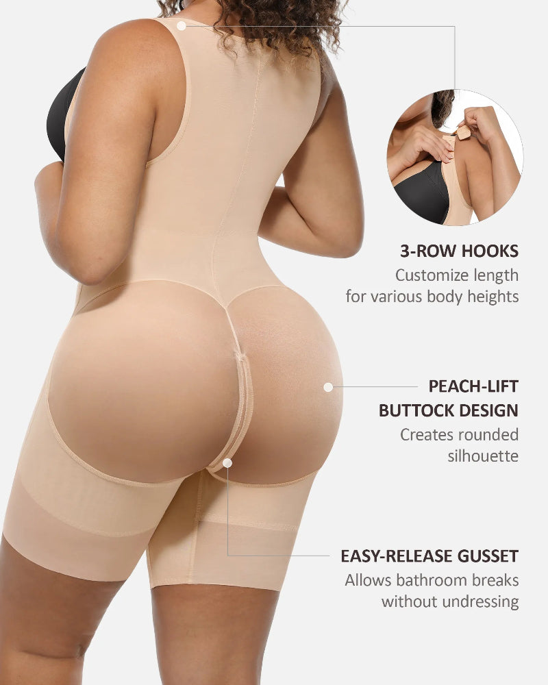 True Shape U-Shaped Tummy Control & Butt Lift Bodysuit Shaper