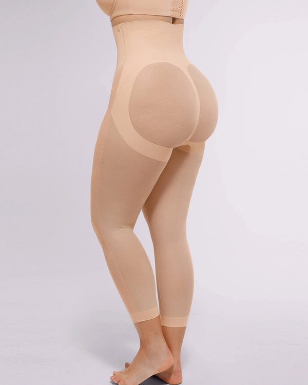 Shapecurve 3D Butt-Lifting Mesh Capri Tights – Sculpting Capris with Breathable Mesh