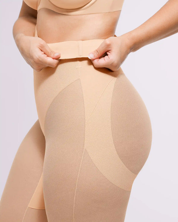 Shapecurve 3D Butt-Lifting Mesh Capri Tights – Sculpting Capris with Breathable Mesh