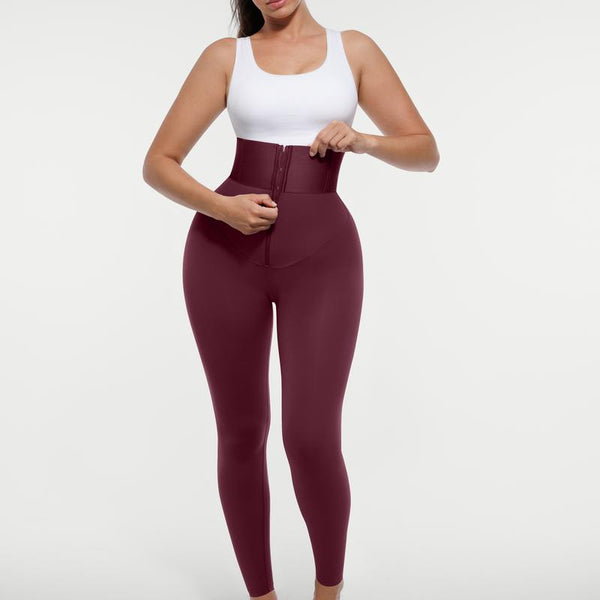 AirSlim ElasticFuse High-Waist Shaping Leggings – Targeted Tummy Control, All-Day Comfort & Support, Black