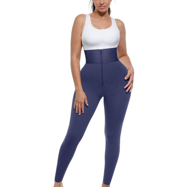 AirSlim ElasticFuse High-Waist Shaping Leggings – Targeted Tummy Control, All-Day Comfort & Support, Black