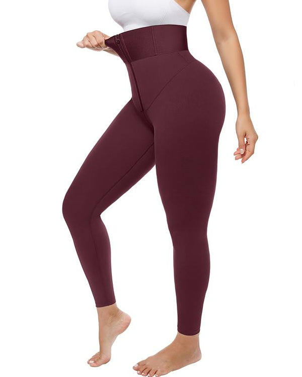 AirSlim ElasticFuse High-Waist Shaping Leggings – Targeted Tummy Control, All-Day Comfort & Support, Black
