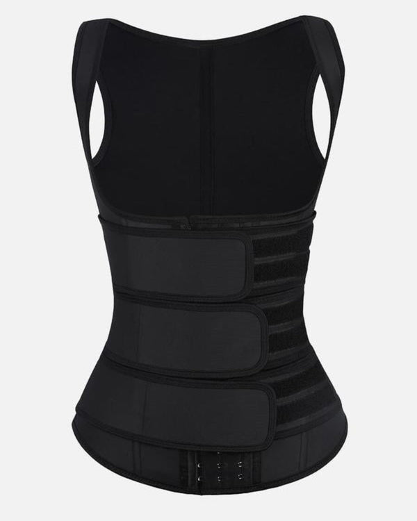 Shapecurve Plus-Size Waist Trainer Vest — Sculpting Shapewear for a Flawless Hourglass Silhouette