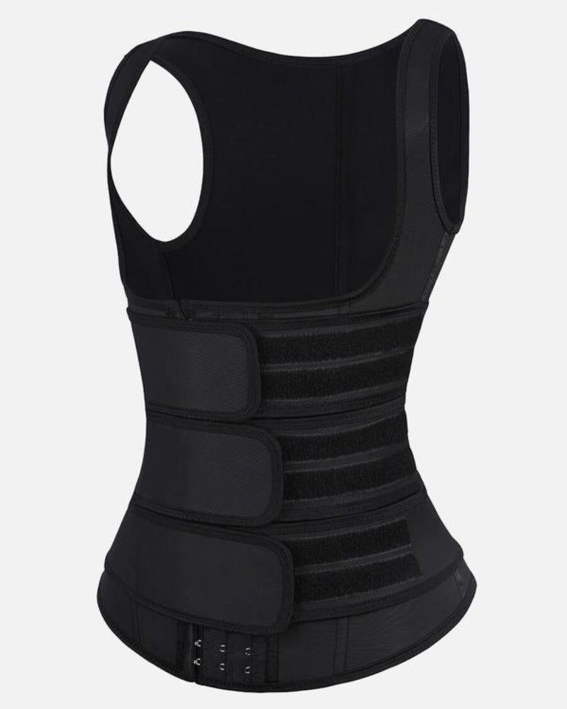 Shapecurve Plus-Size Waist Trainer Vest — Sculpting Shapewear for a Flawless Hourglass Silhouette