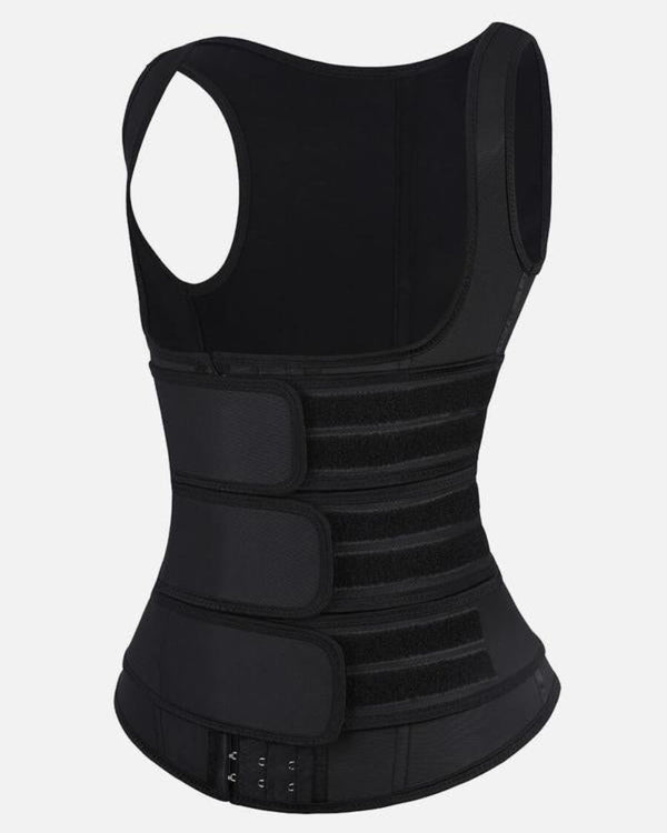 Shapecurve Plus-Size Waist Trainer Vest — Sculpting Shapewear for a Flawless Hourglass Silhouette