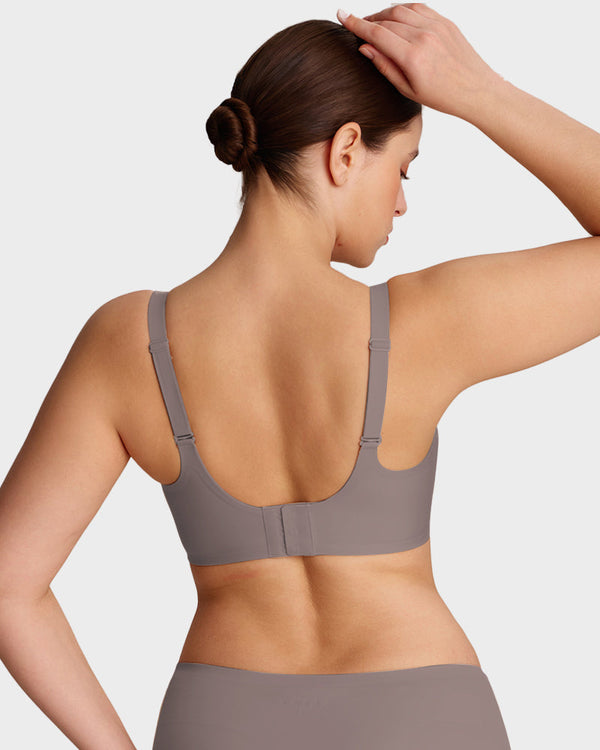 Invisible Jelly Lift Bra with Breathable Water-Drop Hollow Cups