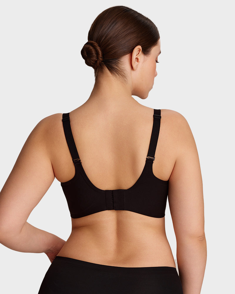 Invisible Jelly Lift Bra with Breathable Water-Drop Hollow Cups