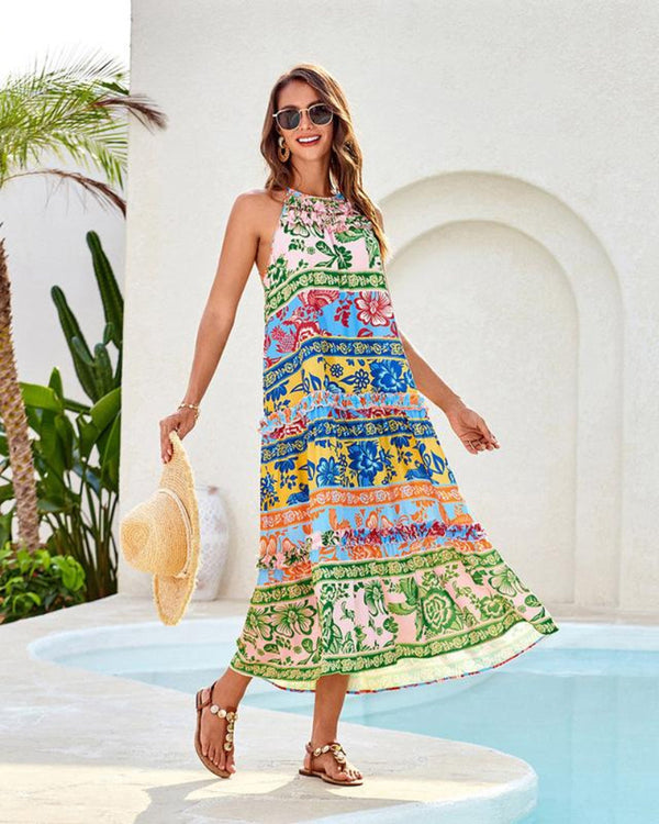 Valentine's Day Limited Edition: Grace Karin Women's Maxi Boho Dress - Casual Chic