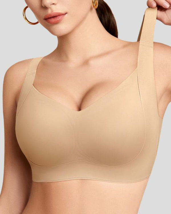 Wireless Push-Up Jelly Seamless Bra for Women