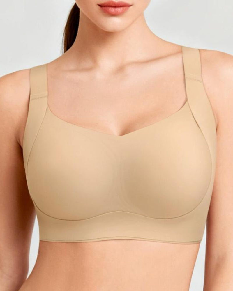 Wireless Push-Up Jelly Seamless Bra for Women