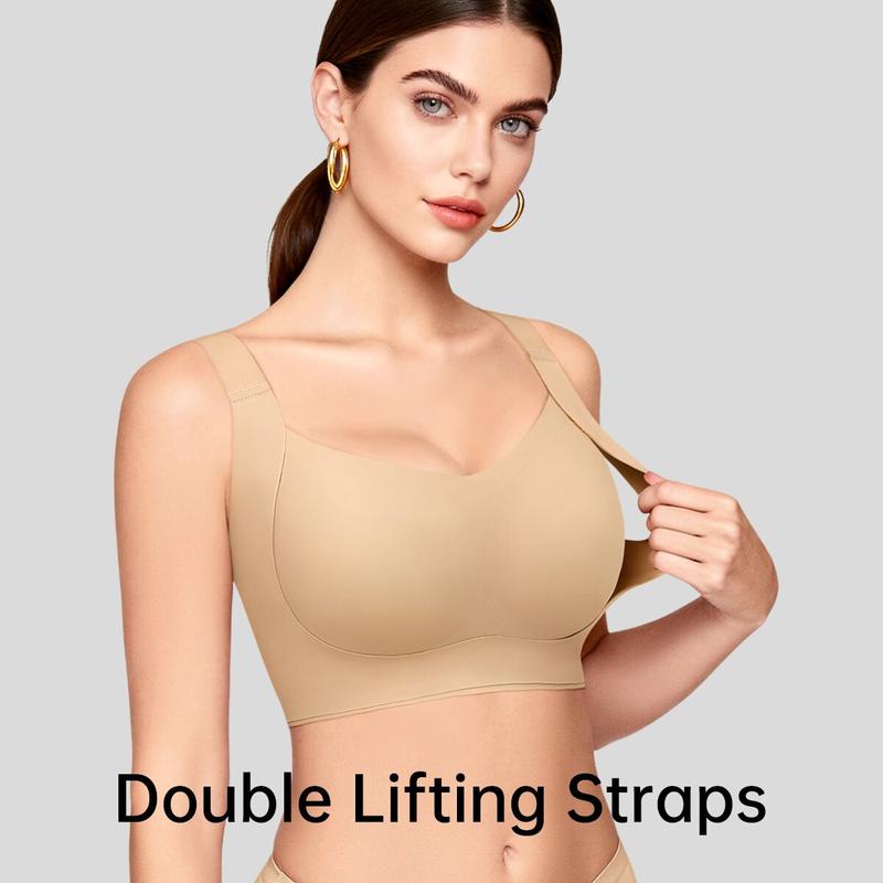 Wireless Push-Up Jelly Seamless Bra for Women