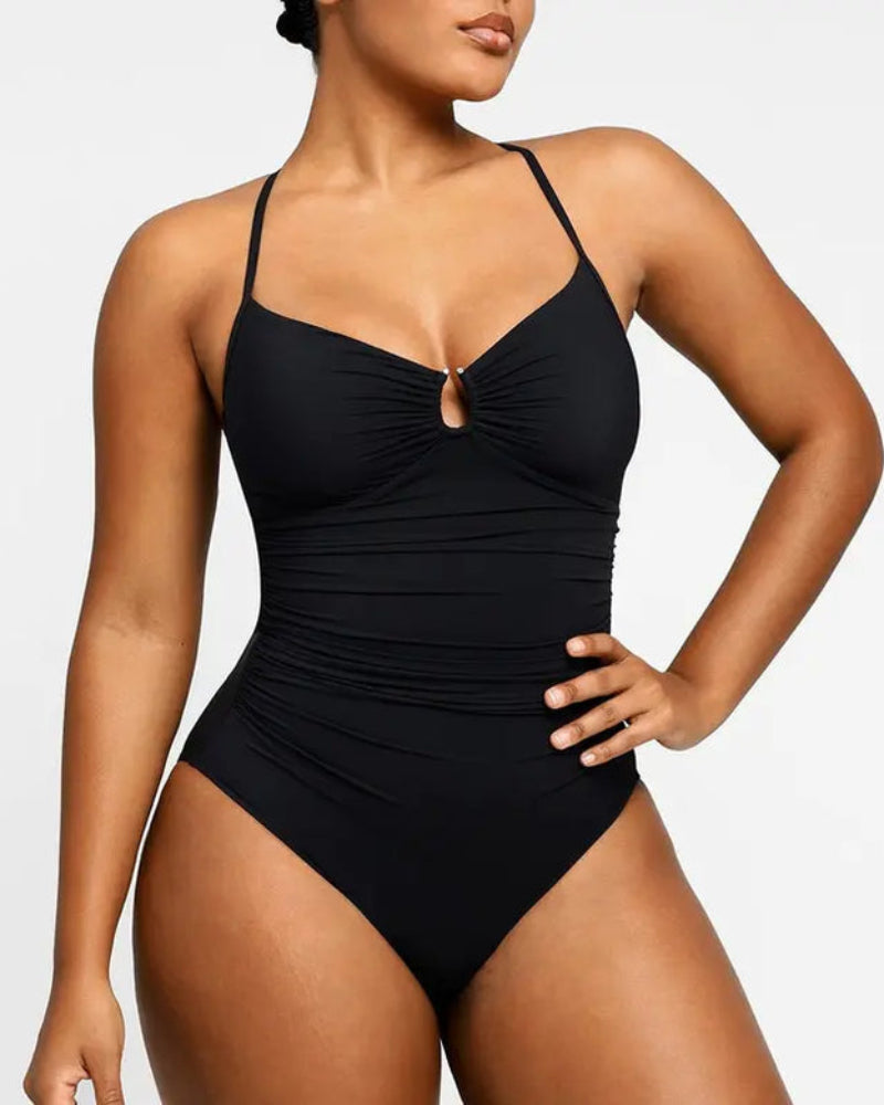 Smart Sculpt U-Ring Cut Out Shaping Swimsuit Secondary image
