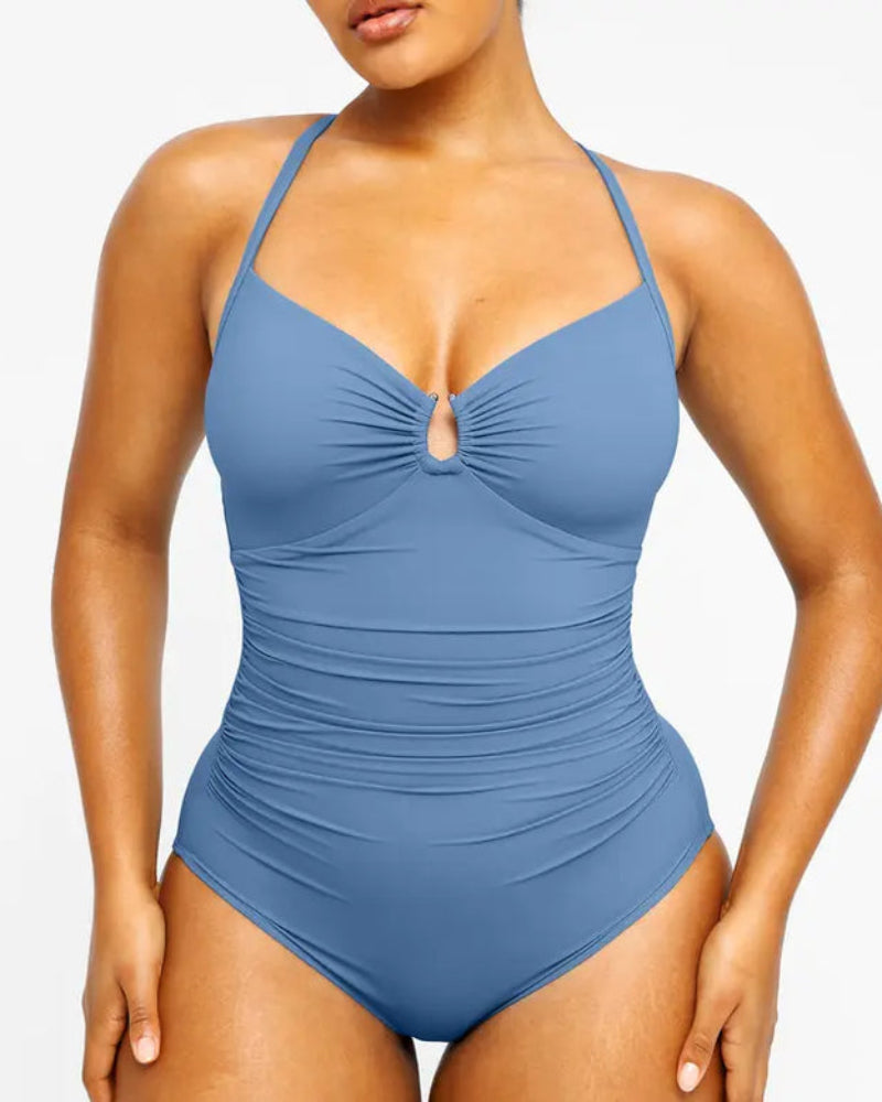 Smart Sculpt U-Ring Cut Out Shaping Swimsuit Main image