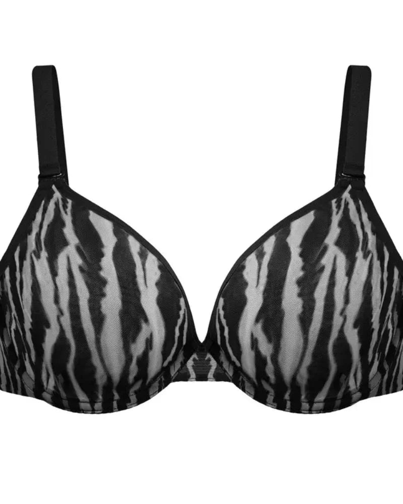 Air Light Plus-Size Mesh Underwire Minimizer Bra for Everyday Comfort and a Smoother Silhouette