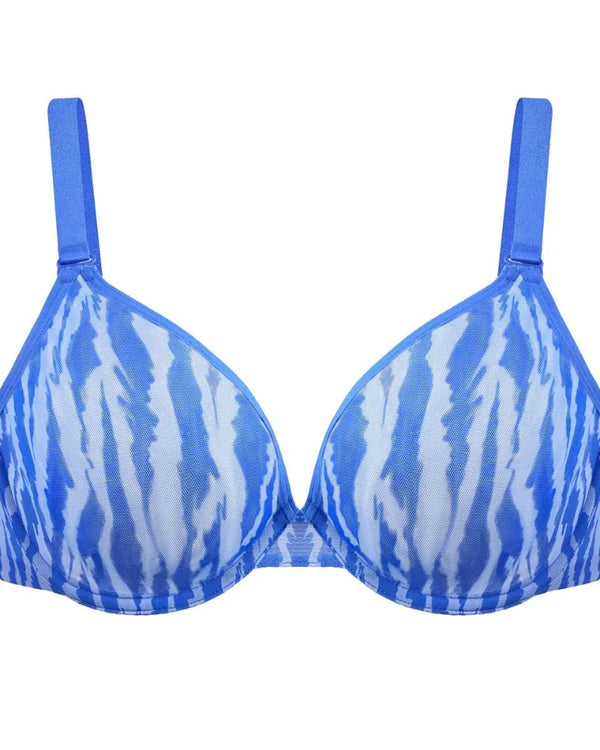 Air Light Plus-Size Mesh Underwire Minimizer Bra for Everyday Comfort and a Smoother Silhouette