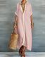 Effortless Oversized Shirt Dress - The Ultimate Beach, Vacation & Brunch Outfit