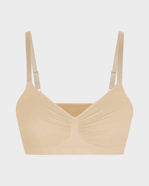 Seamless Wire-Free Shaping Bra for All-Day Comfort