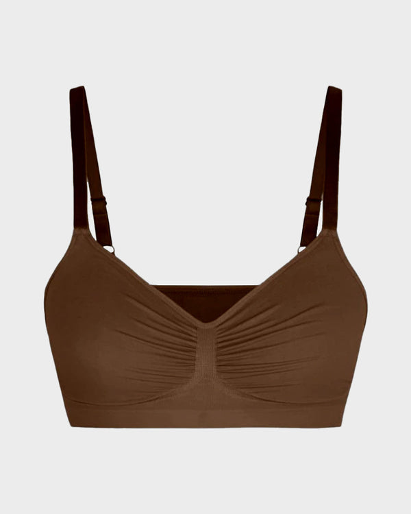 Seamless Wire-Free Shaping Bra for All-Day Comfort