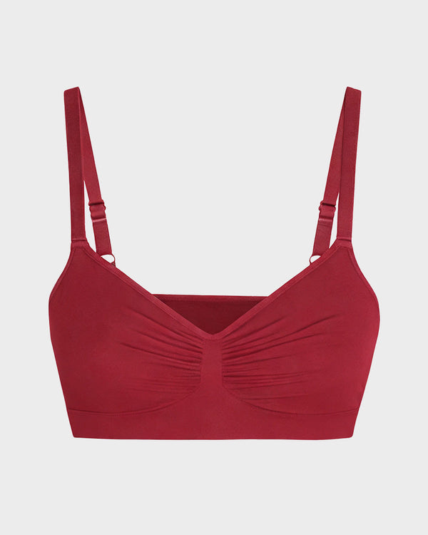 Seamless Wire-Free Shaping Bra for All-Day Comfort