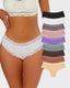 Women's Cotton Lace-Trim Low-Rise Panties