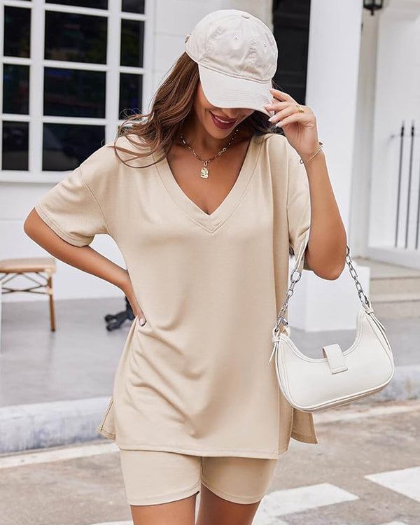 Casual Vibe Cozy Oversized 2-Piece Lounge Set – Plush Comfort for Everyday Lounging