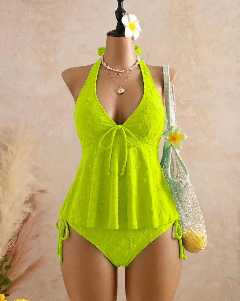 Effortlessly Chic & Flattering Tankini Set for Every Getaway