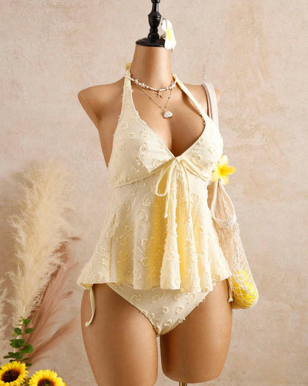 Effortlessly Chic & Flattering Tankini Set for Every Getaway