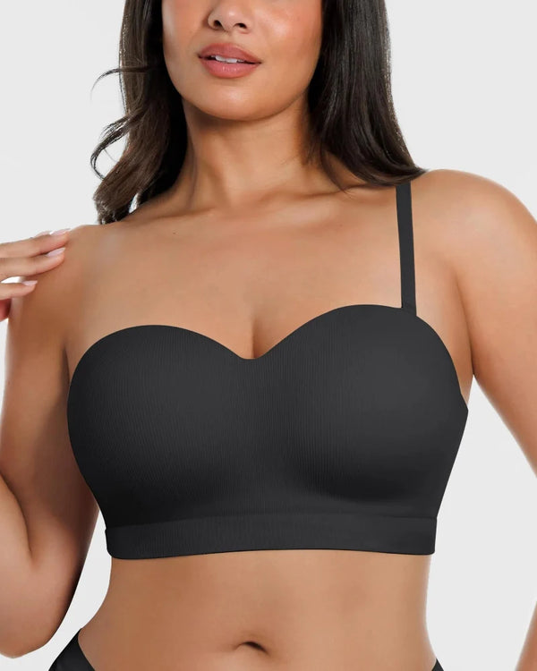 Seamless Strapless Wirefree Non-Slip Bra for All-Day Comfort