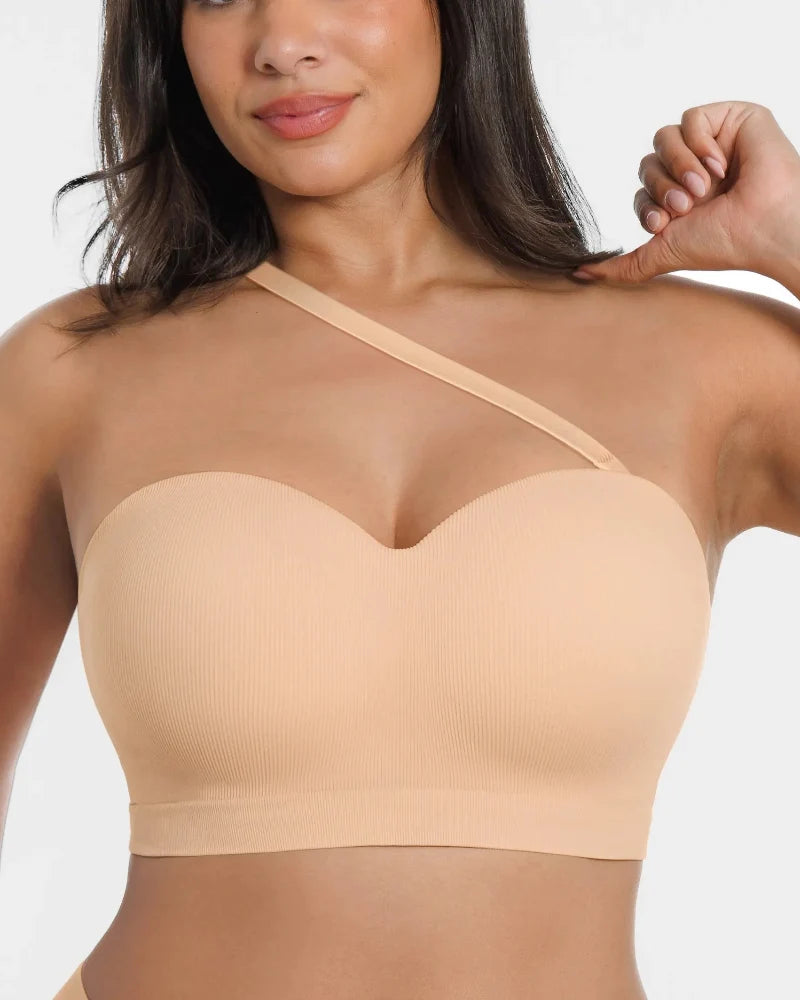 Seamless Strapless Wirefree Non-Slip Bra for All-Day Comfort