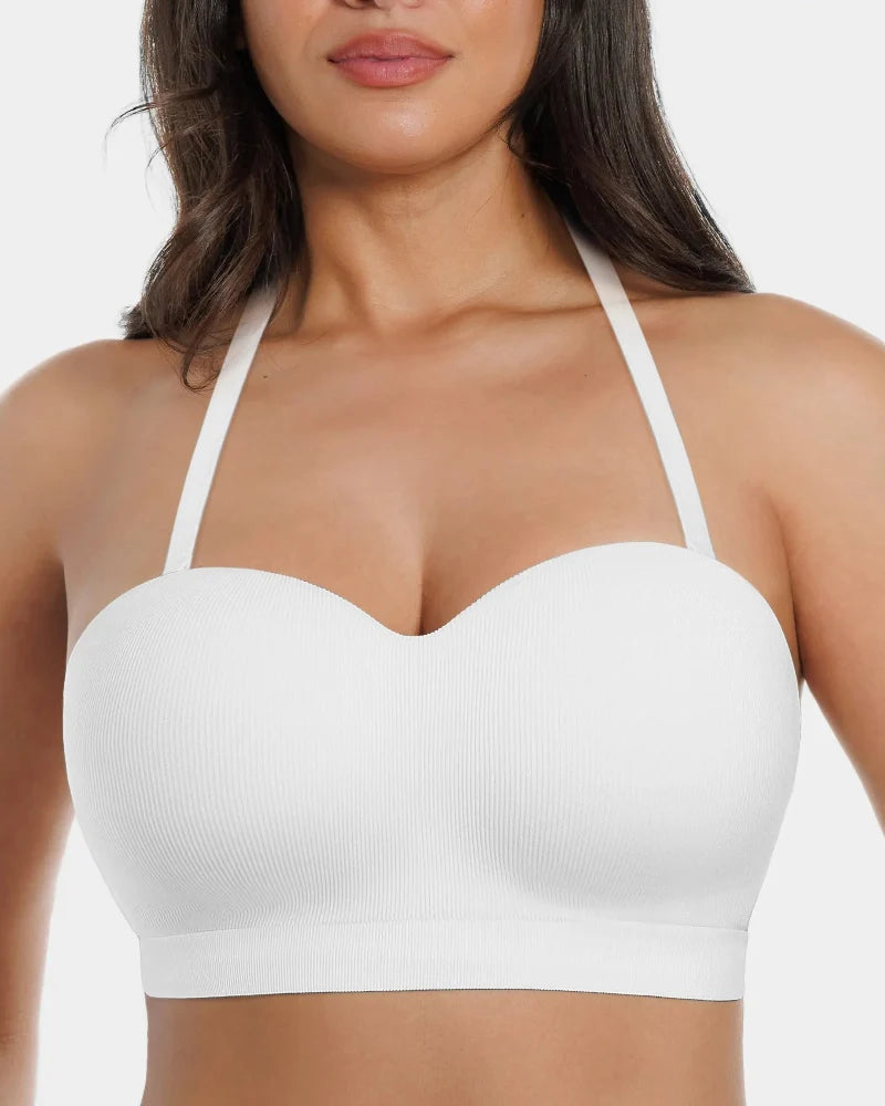 Seamless Strapless Wirefree Non-Slip Bra for All-Day Comfort
