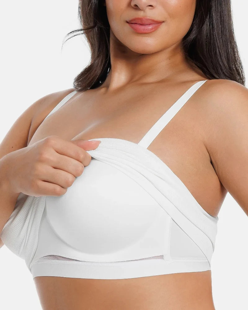 Seamless Strapless Wirefree Non-Slip Bra for All-Day Comfort