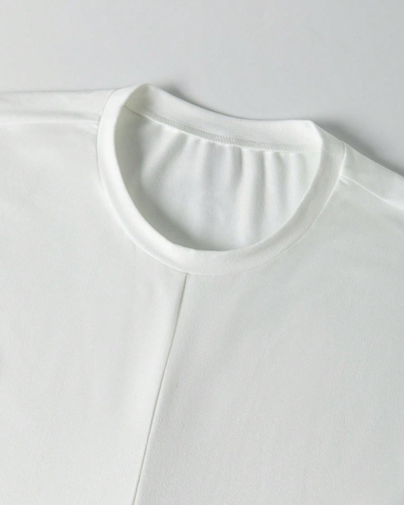 Women's Cozy Knit Round-Neck Drop-Shoulder Cross-Back Top