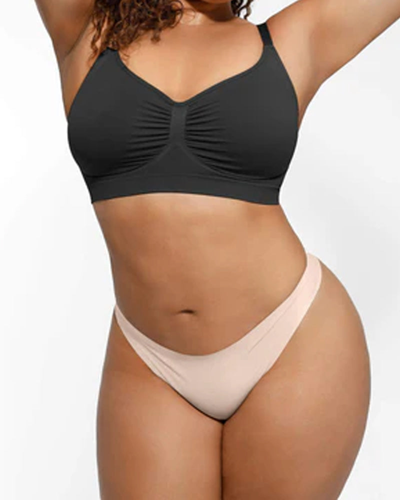 Seamless Wire-Free Shaping Bra for All-Day Comfort