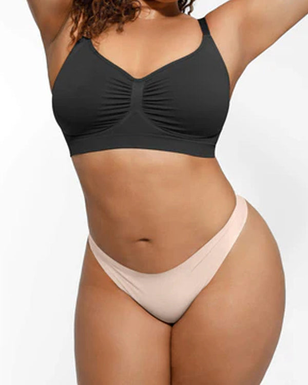 Seamless Wire-Free Shaping Bra for All-Day Comfort