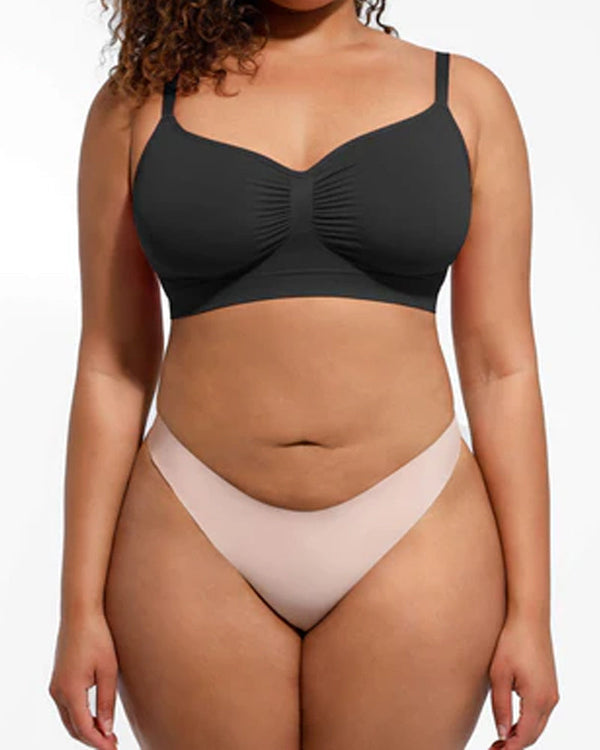 Seamless Wire-Free Shaping Bra for All-Day Comfort