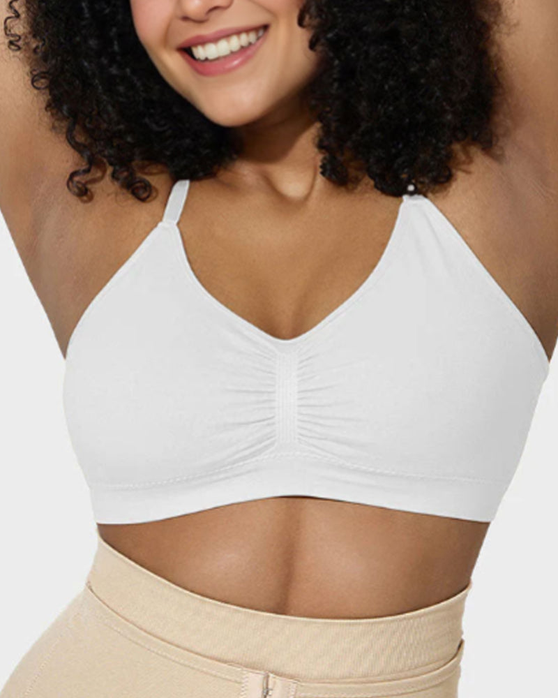 Seamless Wire-Free Shaping Bra for All-Day Comfort