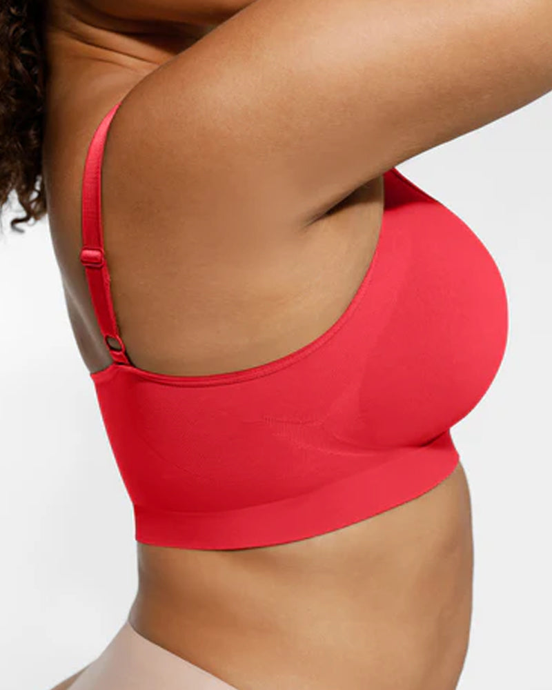 Seamless Wire-Free Shaping Bra for All-Day Comfort
