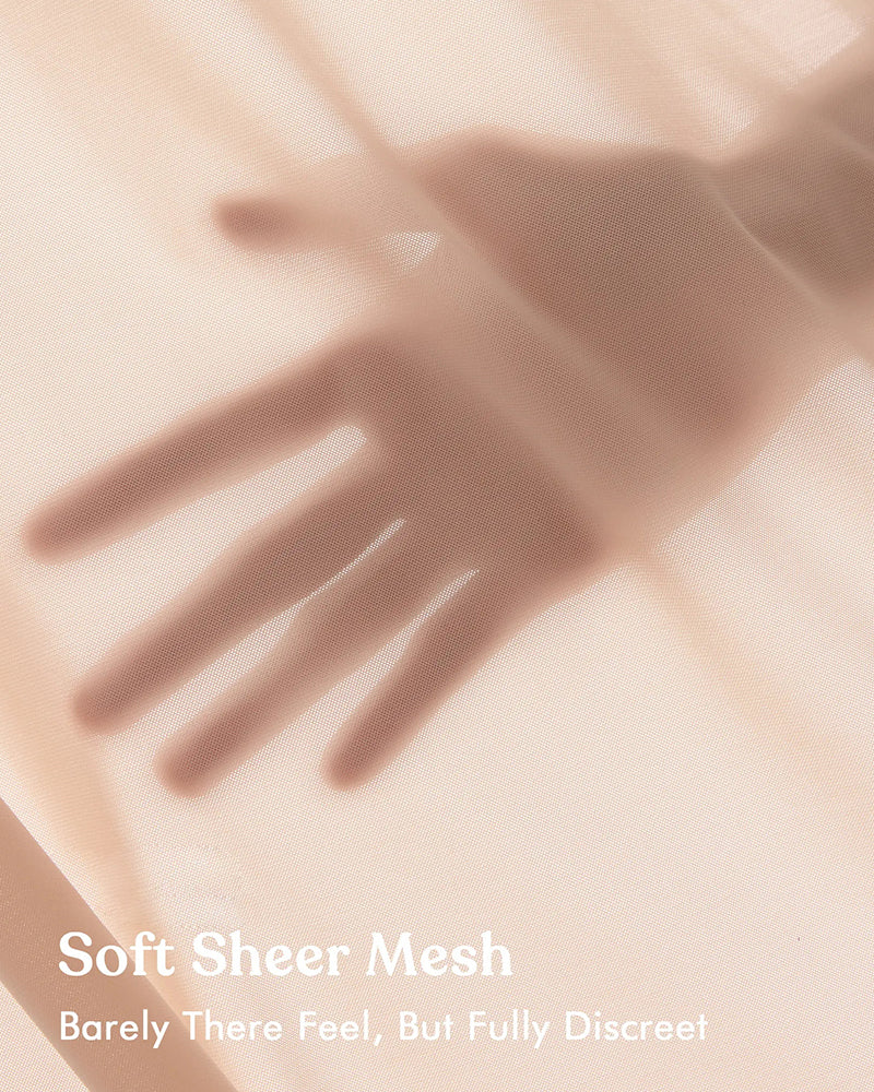 Front Closure Mesh Support Bra