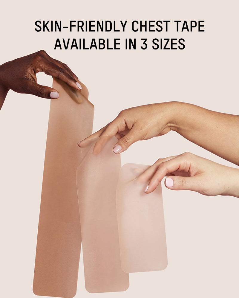 Effortless Boob Tape – Safer, Skin-Friendly Support (6 Strips)