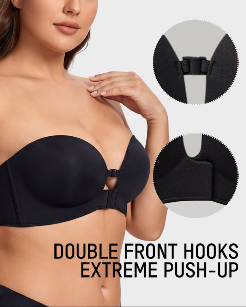 All-Day Comfort Seamless Non-Slip Wireless Padded Support Bra