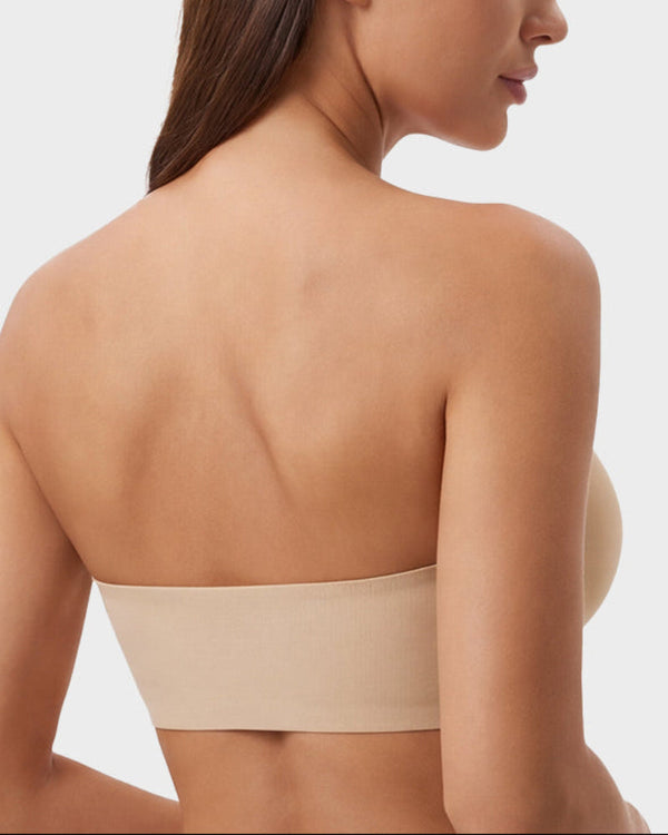 All-Day Comfort Seamless Non-Slip Wireless Padded Support Bra