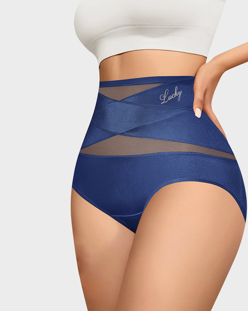 Lucky Panties 4-Pack: High-Waist Seamless Shaping Panties for Tummy Control