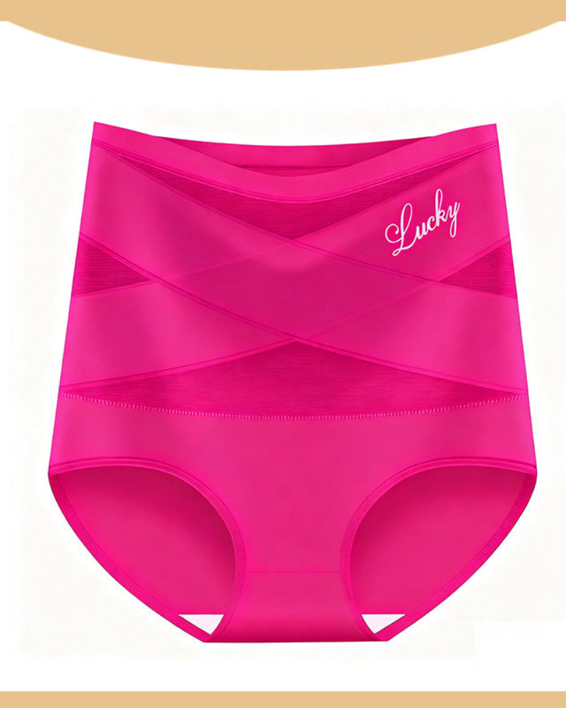 Lucky Panties 4-Pack: High-Waist Seamless Shaping Panties for Tummy Control